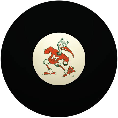 Miami Hurricanes Eight Ball