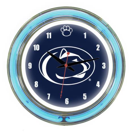 Penn State Nittany Lions 14 Inch Neon Clock