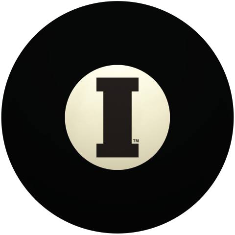 Iowa Hawkeyes Eight Ball