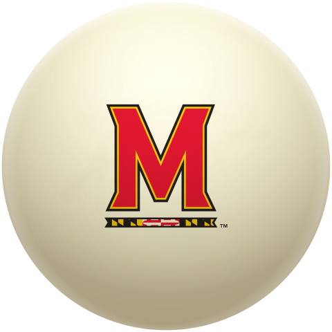 Maryland Terrapins Cue Ball