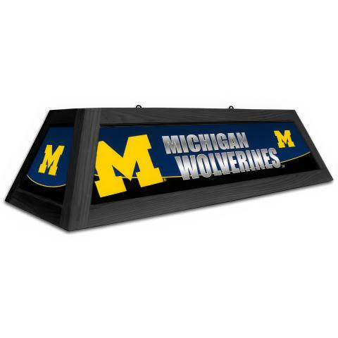 Michigan Wolverines 42 Inch Spirit Billiard Light