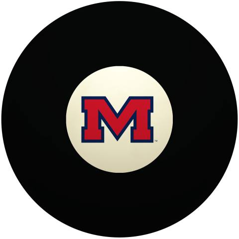 Ole Miss Rebels Eight Ball