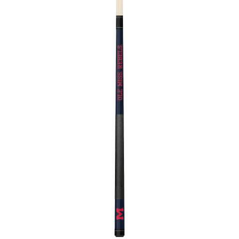 Ole Miss Rebels Colored Engraved Pool Cue