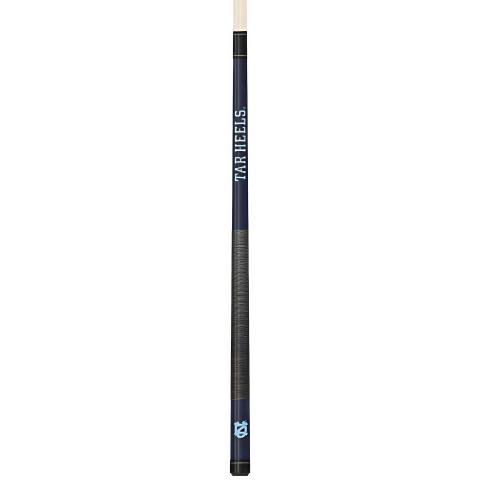 North Carolina Tar Heels Colored Engraved Pool Cue