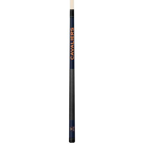 Virginia Cavaliers Colored Engraved Pool Cue