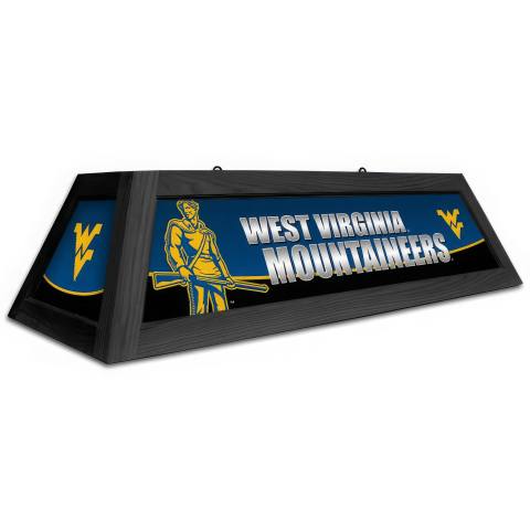 West Virginia Mountaineers 42 Inch Spirit Billiard Light