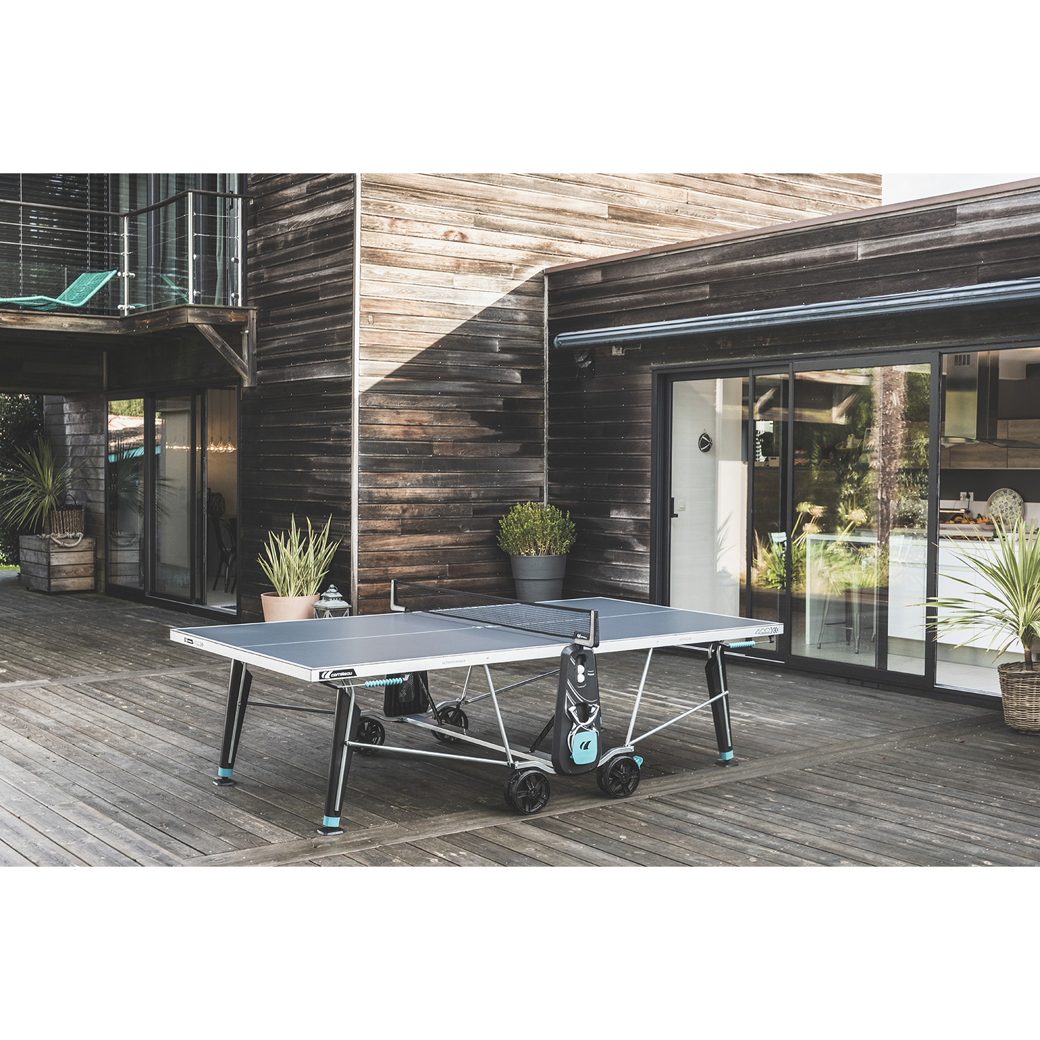 Cornilleau 400X Crossover Outdoor Blue Table Tennis: American Super Sports