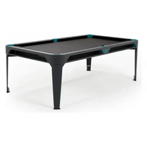 Cornilleau Hyphen Outdoor Pool Table Black Frame / Dark Grey Cloth