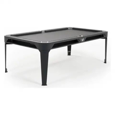 Cornilleau Hyphen Outdoor Pool Table Black Frame / Light Grey Cloth