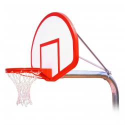 First Team RuffNeck Flight Basketball Hoop - 54 Inch Fiberglass