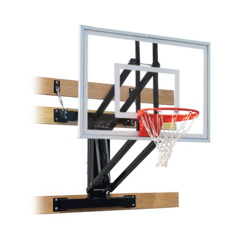 First Team VersiVector Turbo Basketball Goal - 54 Inch Glass