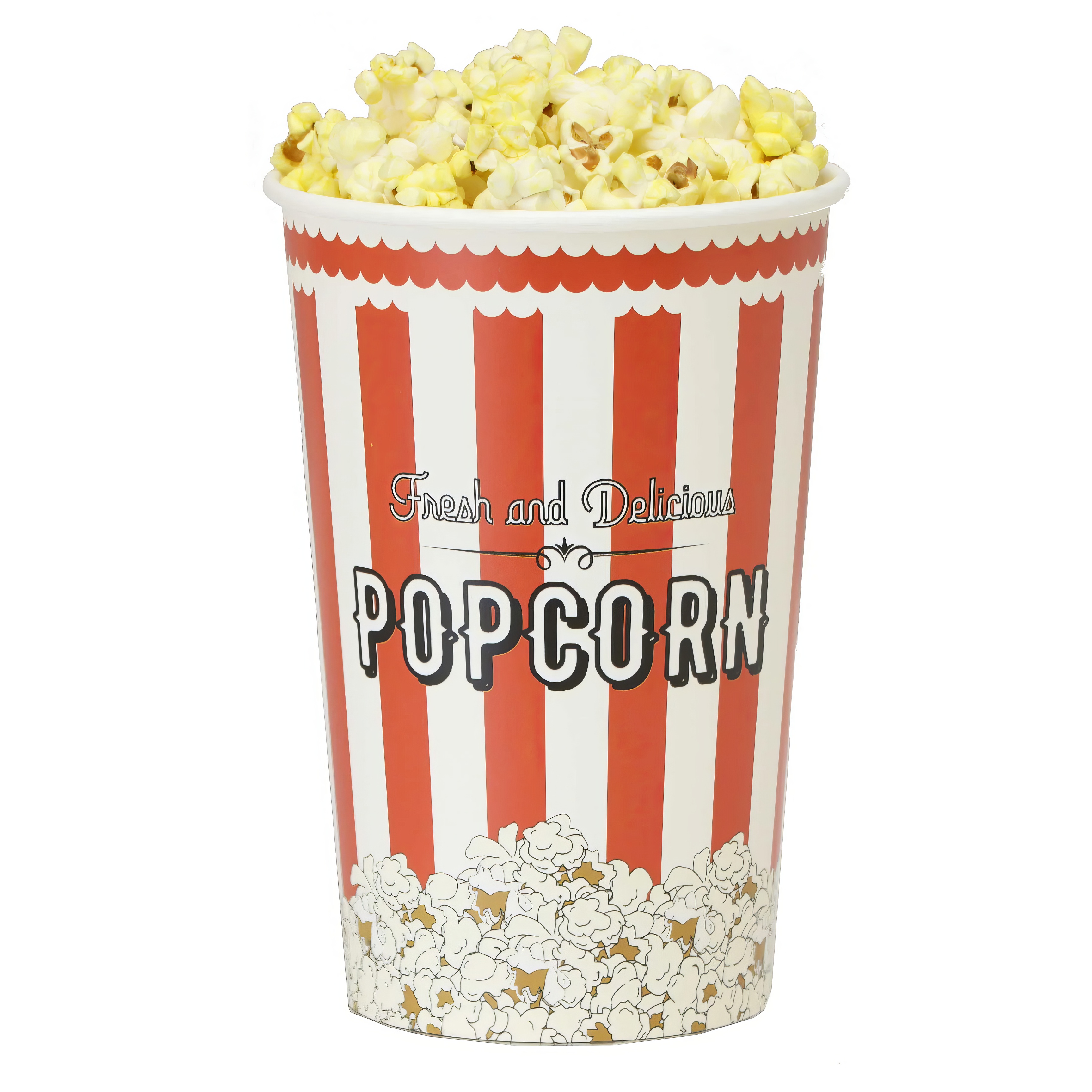 Popcorn Buckets 46 oz Pack of 100 American Super Sports
