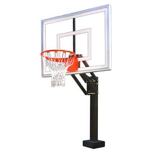 First Team HydroChamp III Poolside Hoop - 54 Inch Acrylic