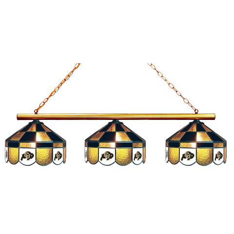 Colorado Buffaloes 3 Shade Executive Billiard Light