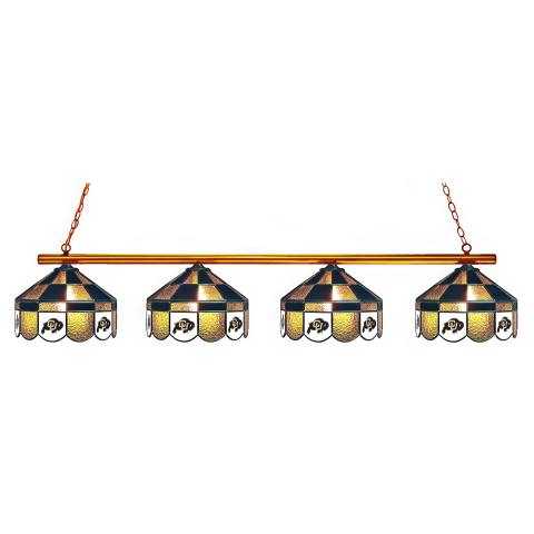 Colorado Buffaloes 4 Shade Executive Billiard Lamp
