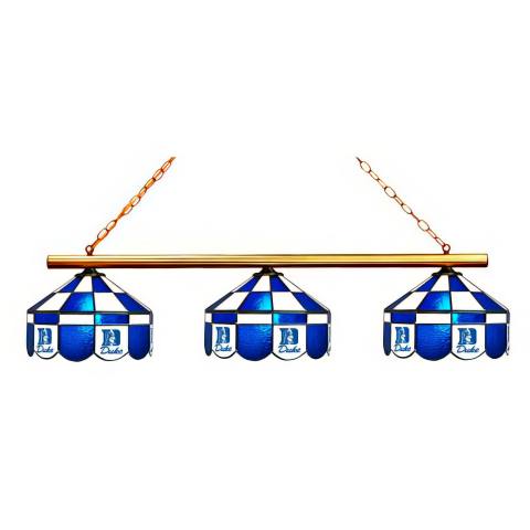 Duke Blue Devils Executive 3 Shade Billiard Lamp