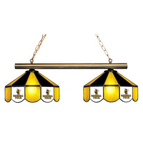Georgia Tech Yellow Jackets 2 Shade Game Lamp
