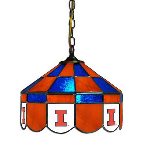 Illinois Fighting Illini 14 Inch Executive Swag Lamp