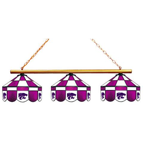Kansas State Wildcats Executive 3 Shade Billiard Lamp
