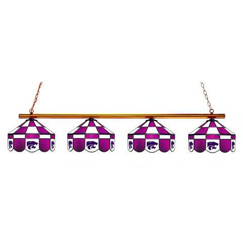 Kansas State Wildcats Executive 4 Light Billiard Light