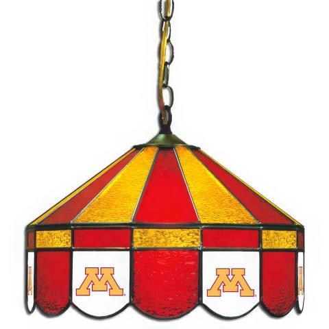 Minnesota Golden Gophers 16 Inch Swag Hanging Lamp
