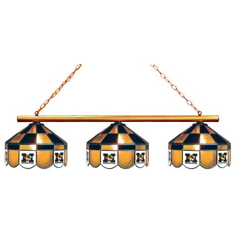 Missouri Tigers Executive 3 Shade Billiard Lamp