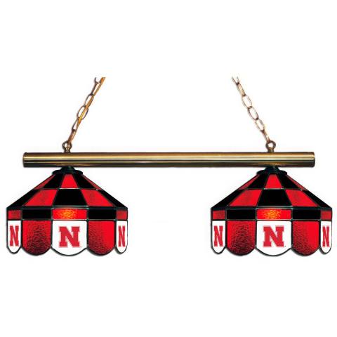 Nebraska Cornhuskers Executive 2 Shade Game Lamp