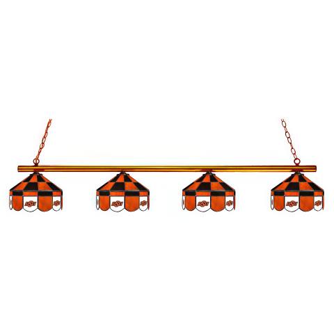 Oklahoma State Cowboys Executive 4 Light Billiard Light