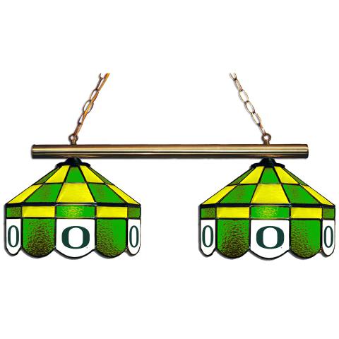 Oregon Ducks 2 Shade Executive Game Table Light