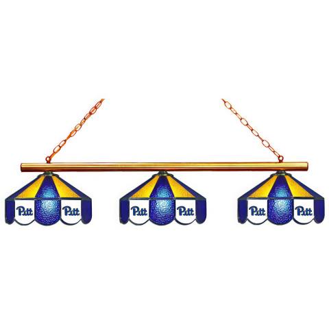 Pitt Panthers 3 Shade Billiard Lamp