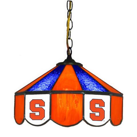 Syracuse Orange 14 Inch Swag Hanging Lamp