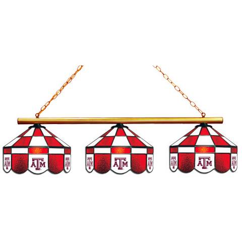 Texas A&M Aggies Executive 3 Shade Billiard Lamp