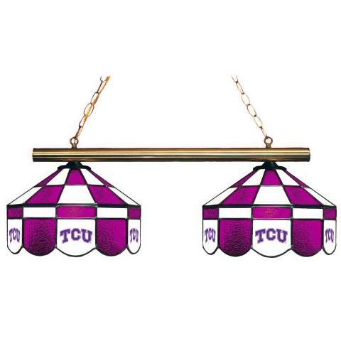 TCU Horned Frogs 2 Shade Executive Game Table Light