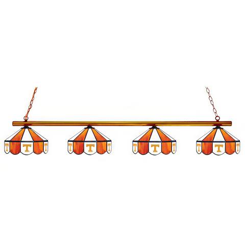 Tennessee Volunteers 4 Shade Billiard Lamp