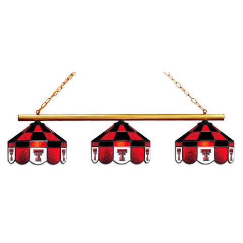 Texas Tech Red Raiders Executive 3 Shade Billiard Lamp