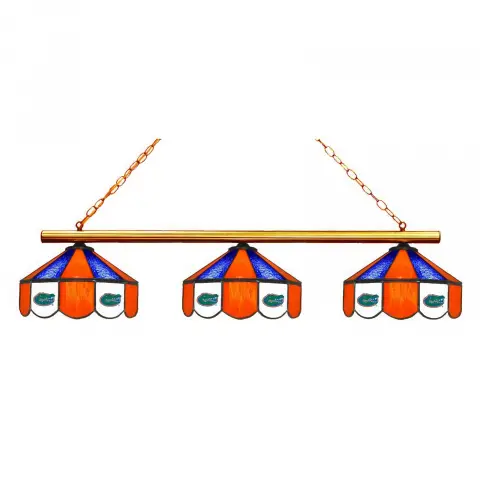 Florida Gators 3 Shade Billiard Lamp