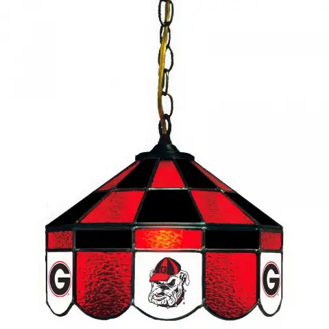 Georgia Bulldogs 14 Inch Executive Swag Lamp