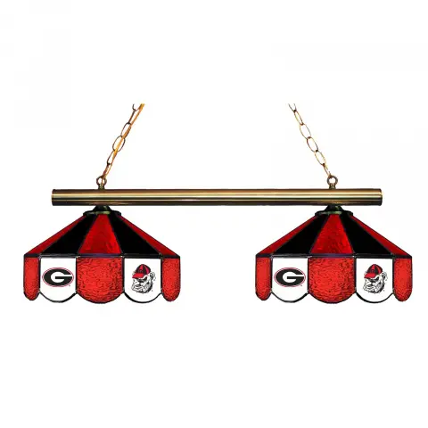 Georgia Bulldogs 2 Shade Game Lamp