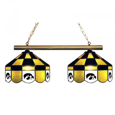 Iowa Hawkeyes Executive 2 Shade Game Lamp