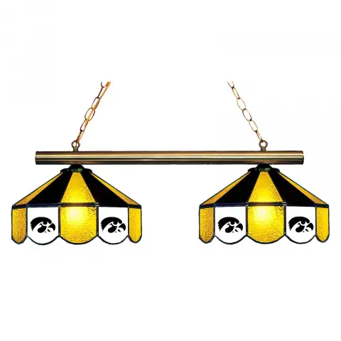 Iowa Hawkeyes 2 Shade Game Lamp