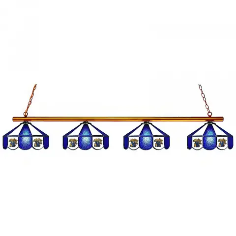 Kentucky Wildcats 4 Shade Billiard Lamp
