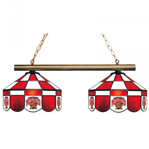 Maryland Terrapins Executive 2 Shade Game Lamp