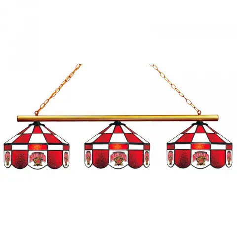 Maryland Terrapins Executive 3 Shade Billiard Lamp