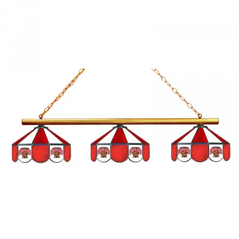 Maryland Terrapins 3 Shade Billiard Lamp