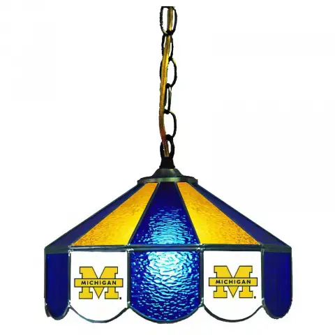 Michigan Wolverines 14 Inch Swag Light