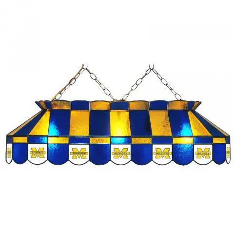 Michigan Wolverines 40 Inch Pool Table Lamp