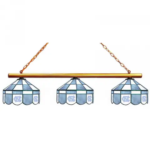North Carolina Tar Heels 3 Shade Executive Billiard Light
