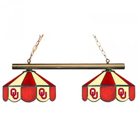 Oklahoma Sooners 2 Shade Game Lamp