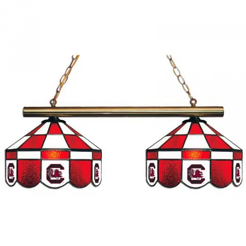 South Carolina Gamecocks Executive 2 Shade Game Lamp