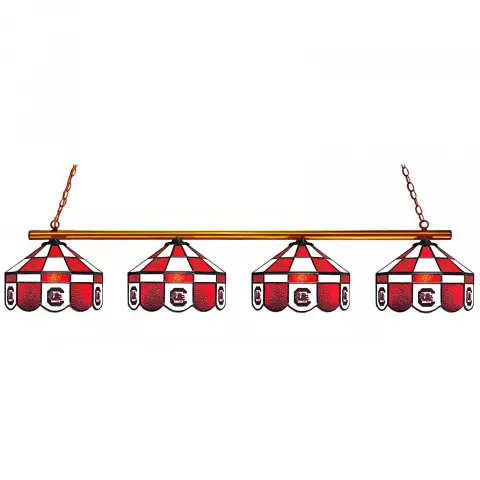 South Carolina Gamecocks Executive 4 Light Billiard Light